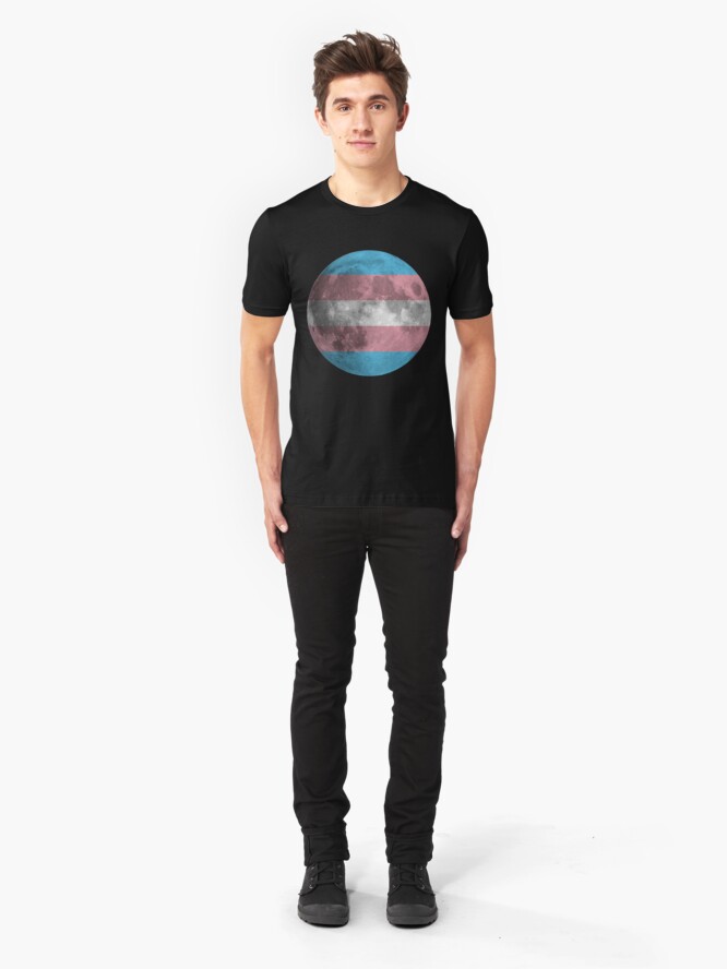 Alternate view of Trans* Moon Slim Fit T-Shirt
