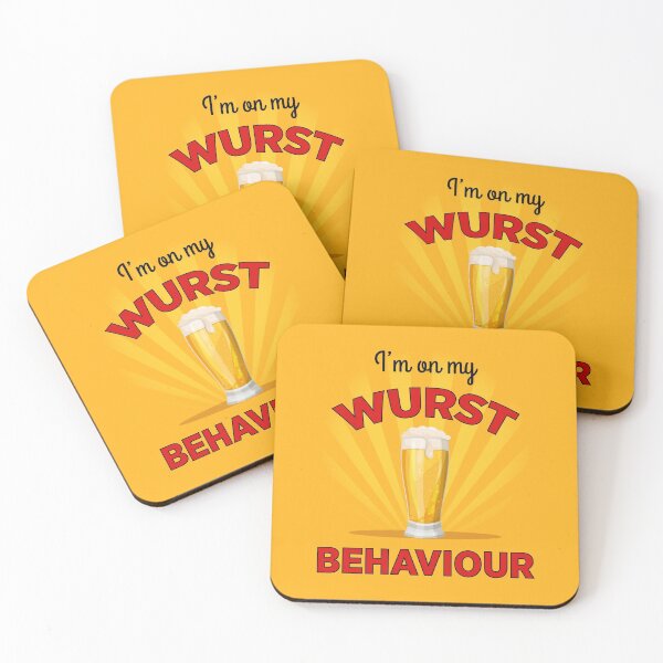 Item preview, I'm on my wurst Behaviour designed and sold by Merch Extreme.