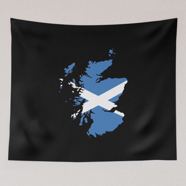Item preview, Scotland Map Flag Background designed and sold by AwesomeProject.