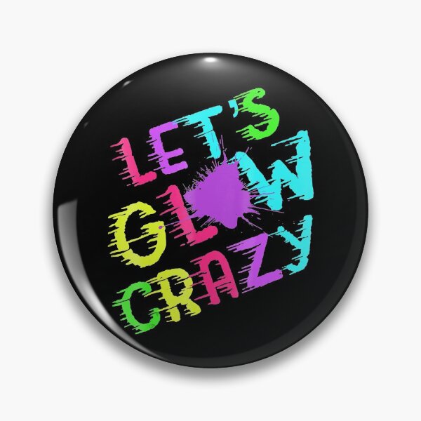 Item preview, Lets Glow Crazy Party T-Shirt | Retro Neon 80s Rave Color designed and sold by ZacharyMarcus.