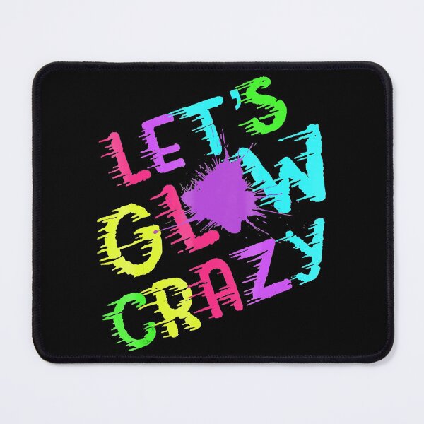 Item preview, Lets Glow Crazy Party T-Shirt | Retro Neon 80s Rave Color designed and sold by ZacharyMarcus.
