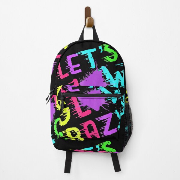 Item preview, Lets Glow Crazy Party T-Shirt | Retro Neon 80s Rave Color designed and sold by ZacharyMarcus.