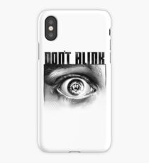 Dont Blink iPhone Case/Skin