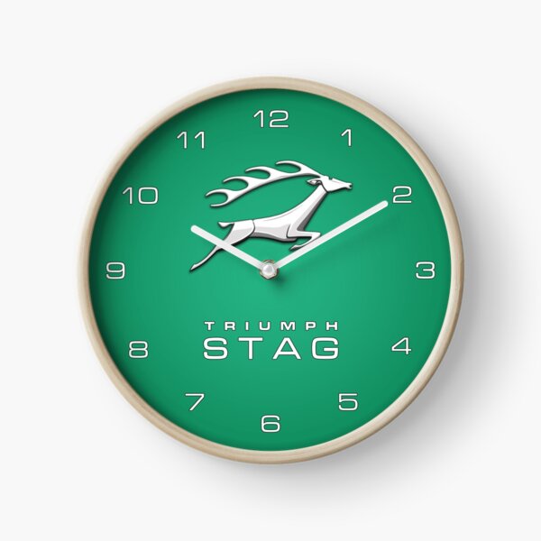 TRIUMPH STAG Classic Speedometer wall clock Handmade in England 