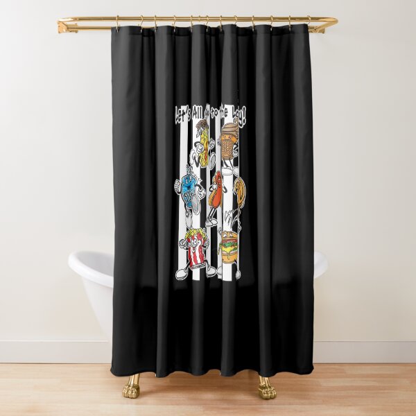 Let's All Go To The Lobby!  Shower Curtain