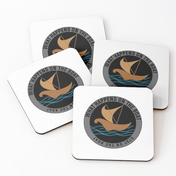 Item preview, WHAT HAPPENS ON THE BOAT STAY ON THE BOAT the boat Classic designed and sold by kasunspot.
