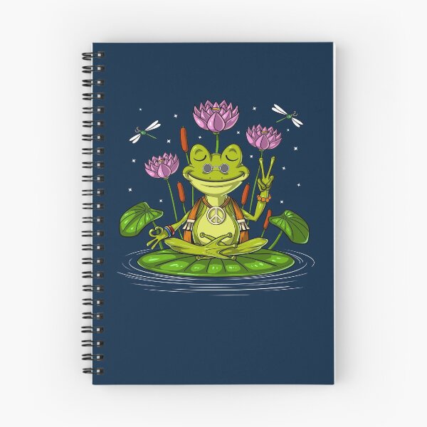 Item preview, Hippie Frog Meditation designed and sold by underheaven.