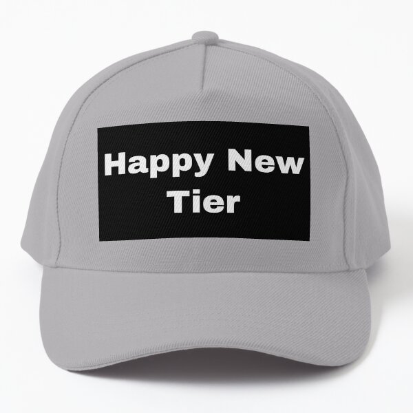 Happy New Tier Baseball Cap