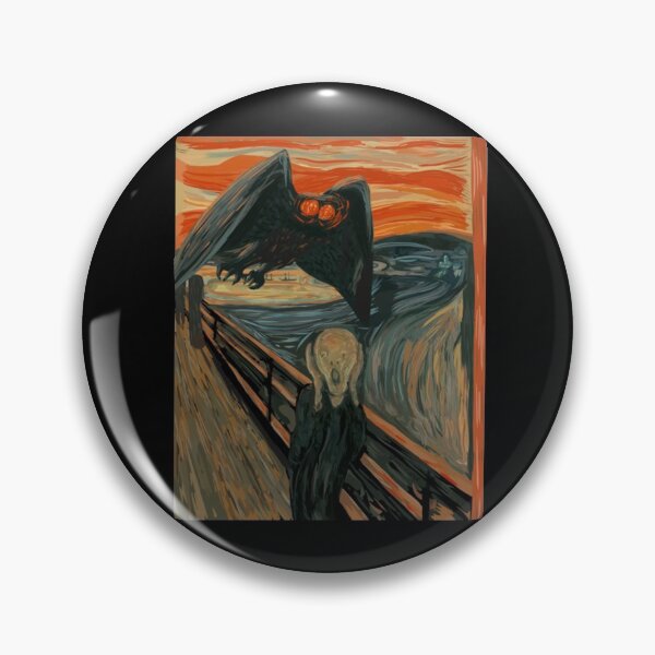 Item preview, Funny Mothman Shirt - The Scream designed and sold by Lajon5242.