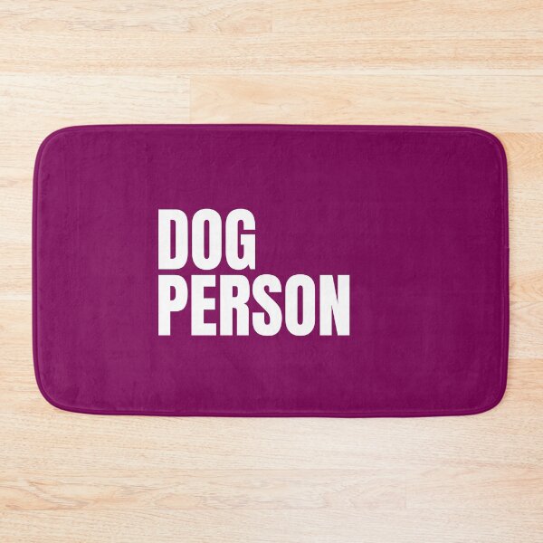 Item preview, Dog person -Text Design in White designed and sold by katiekendall.