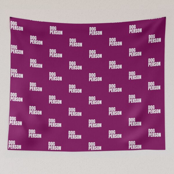 Item preview, Dog person -Text Design in White designed and sold by katiekendall.