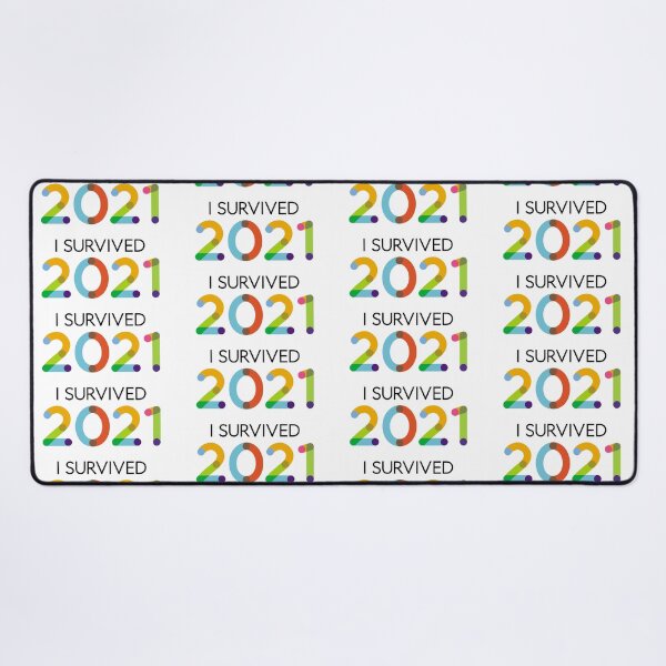 Item preview, I Survived 2021! designed and sold by VicEllisArt.