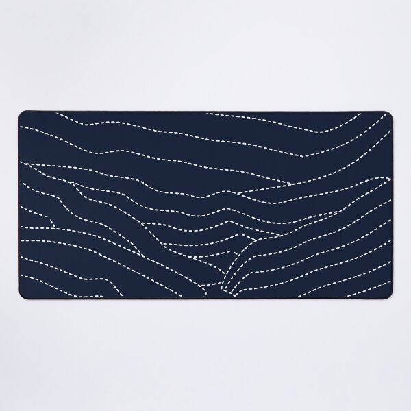 Item preview, Embroidered Abstract Mountain River designed and sold by D-Spot Shop.