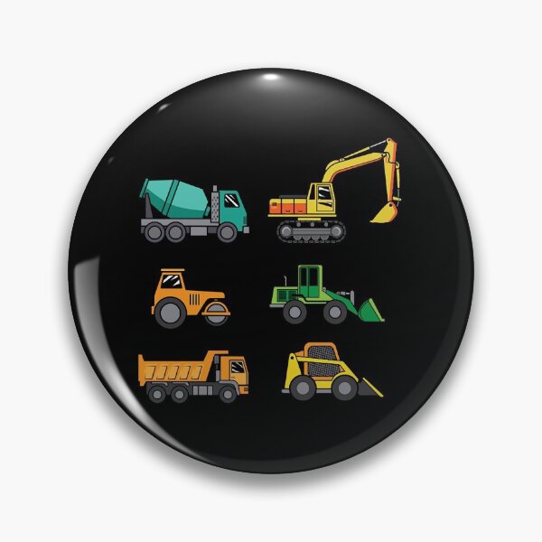 Item preview, Construction Site Trucks Machine Car Toys Birthday Kids Men  designed and sold by HaluskaAhria.