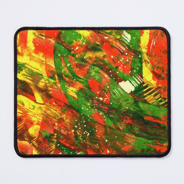 Item preview, Earth Patterns - Sunset Stream in Canberra Abstract Acrylic Painting designed and sold by Heatherian.