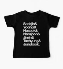 BTS - BANGTAN JUNGEN - 방탄 소년단 Baby T-Shirt
