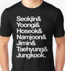 BTS - BANGTAN BOYS - 방탄소년단 Unisex T-Shirt
