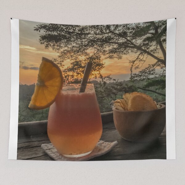 Item preview, Orange Juice in the Jungle designed and sold by shellagrash.