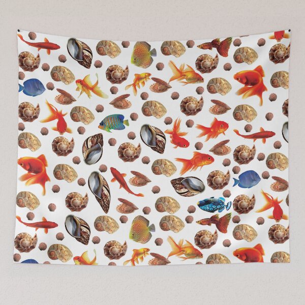 Item preview, cute ocean character patterns designed and sold by Special-Ninja.