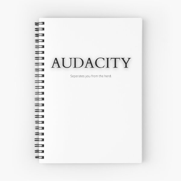 Item preview, Audacity seperates you from the herd designed and sold by Tiredmenphilo.