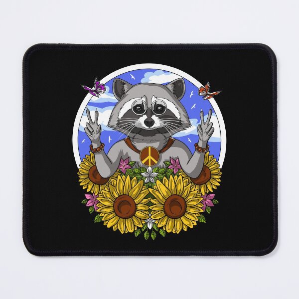 Item preview, Hippie Raccoon designed and sold by underheaven.