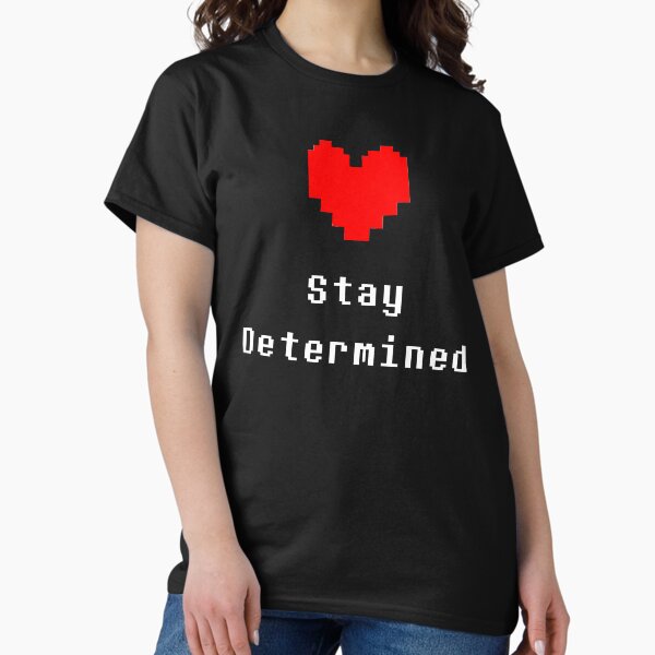 Item preview, Mantenerse determinado (Undertale) designed and sold by krimzen.