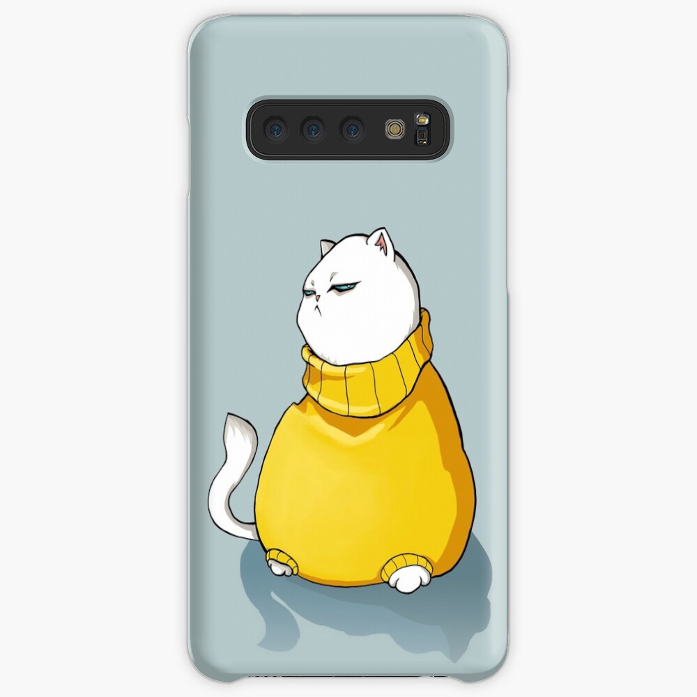 Grumpy fat cat Case & Skin for Samsung Galaxy