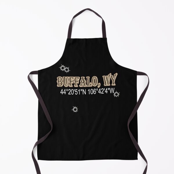 Item preview, Buffalo Wyoming GPS Coordinates Shoot Out designed and sold by NoBonesLife.