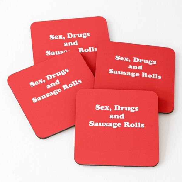 Item preview, Sex Drugs and Sausage Rolls | Kenneth Benidorm T-Shirt designed and sold by art-fox.