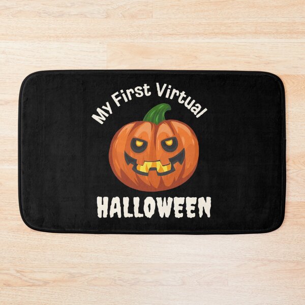Item preview, Spooky Halloween l Pumpkin Saying l My First Virtual Halloween designed and sold by HappyBright.