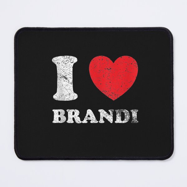 Item preview, Distressed Grunge Worn Out Style I Love Brandi T Shirt designed and sold by Bener-Zurich.