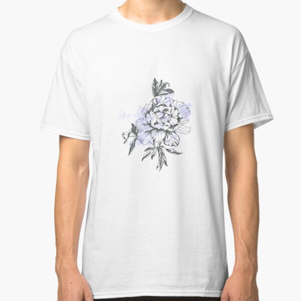 watercolor flower Classic T-Shirt