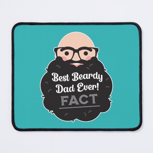 Item preview, Best (Black) Beardy Dad Ever *FACT* designed and sold by VicEllisArt.