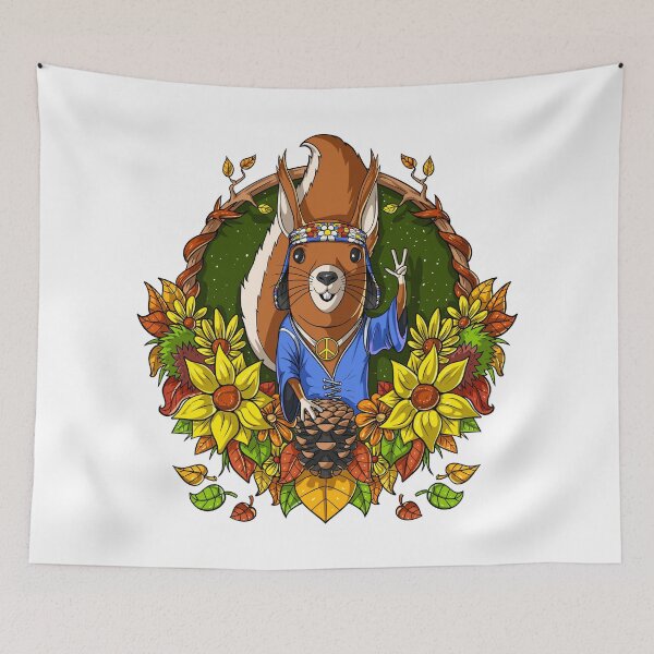 Item preview, Hippie Squirrel designed and sold by underheaven.