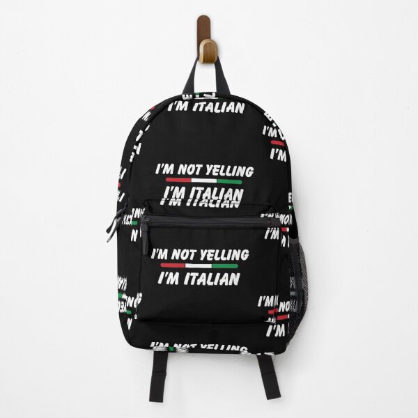 Item preview, I'm Not Yelling I'm Italian, Funny Italian Joke, Italian American Family Gift designed and sold by Blok45.