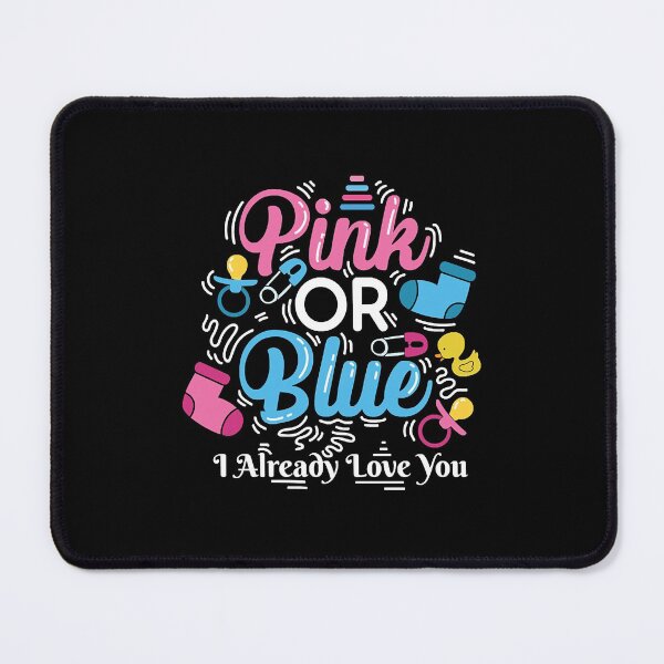 Artikelvorschau, Rosa oder Blau Ich liebe dich bereits Geschlecht enthüllen süße Familie entworfen und verkauft von HaluskaAhria.