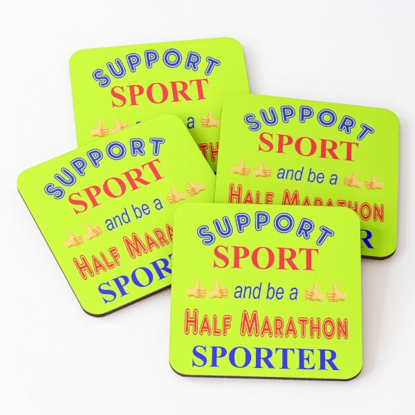 Item preview, Support Sport and be a Half Marathon Sporter designed and sold by captainpeter.