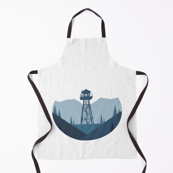 Item preview, Mountain Nights Tower Sticker Landscape designed and sold by DiacavaArt.