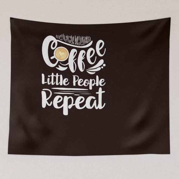 Aperçu de l'œuvre Café Little People Répéter créée et vendue par hangoxinhxan.