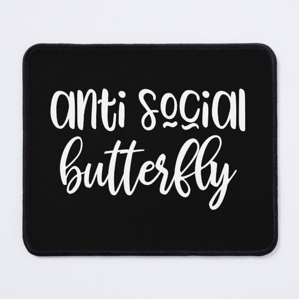 Item preview, anti social butterfly designed and sold by kapotka.