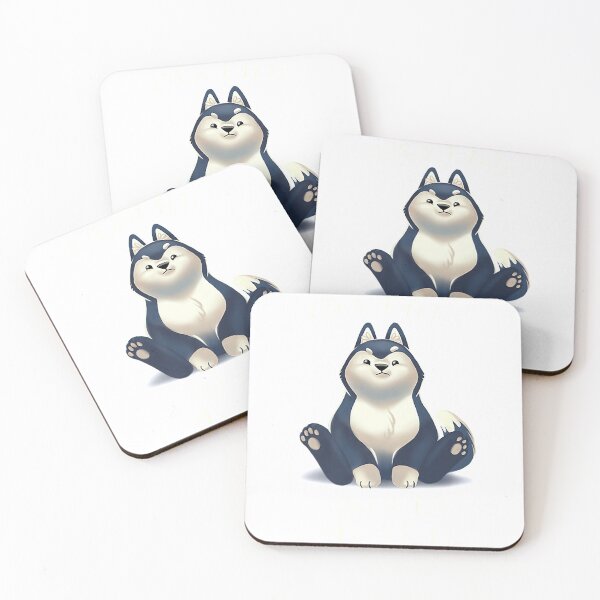 Item preview, I M Not Fat Cute Husky Dog T-ShirtI M NOT FAT CUTE HUSKY DOG  designed and sold by MacquarieSamuel.