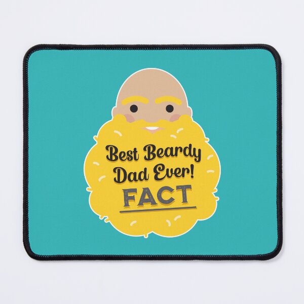 Item preview, Best (Blond) Beardy Dad Ever FACT! designed and sold by VicEllisArt.