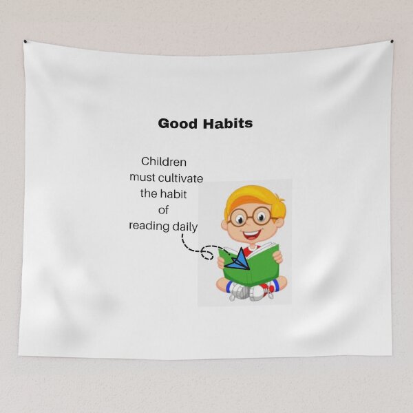 Item preview, Goodhabits-reading designed and sold by SKYSHOP007.