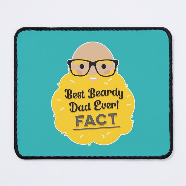 Item preview, Best (Blond) Beardy Dad Ever FACT designed and sold by VicEllisArt.