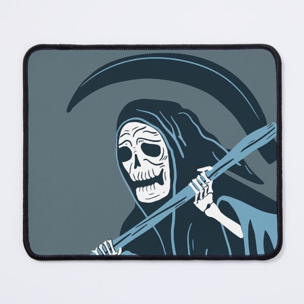 Item preview, Creepy Vintage Grim Reaper Doodle designed and sold by SLAG-Creative.