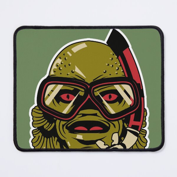 Item preview, Funny Snorkeling Swamp Monster Halloween designed and sold by SLAG-Creative.
