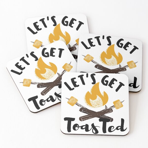 Item preview, National Toasted Marshmallow Day Let's Get Toasted! designed and sold by Kei-O-kay.