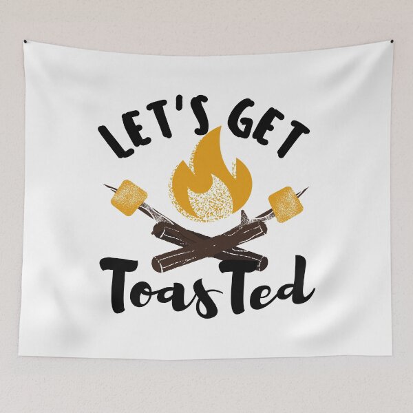 Item preview, National Toasted Marshmallow Day Let's Get Toasted! designed and sold by Kei-O-kay.