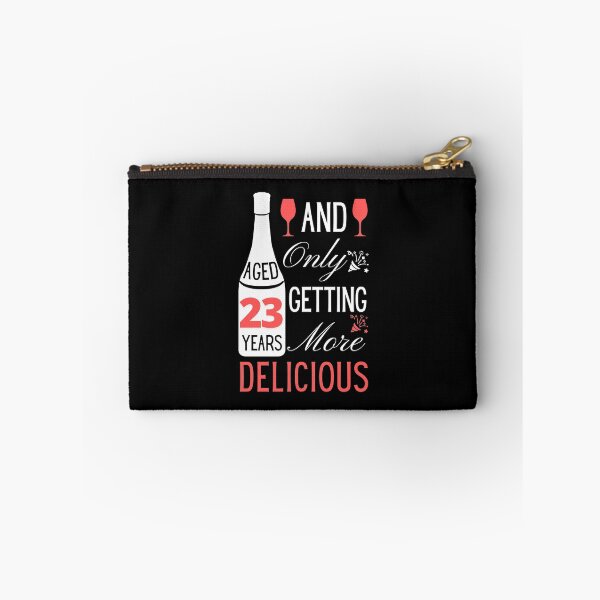 Item preview, 23th Birthday Gift or Greeting for Wine Lovers only getting more Delicious with Age designed and sold by yennyz.