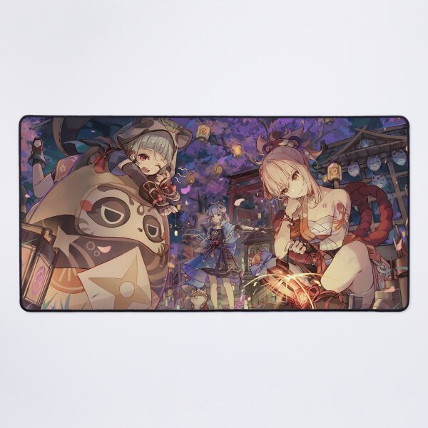 Sayu and Yoimiya Desk Mat